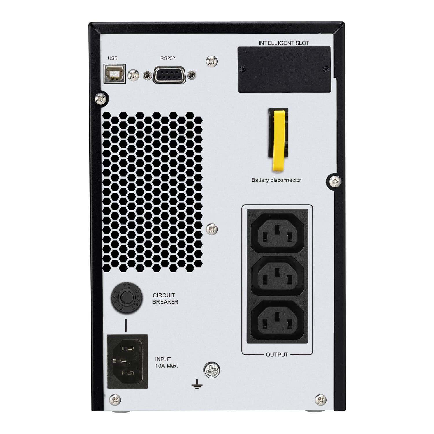 APC Easy UPS On-Line 1000VA/800W, Tower, 230V, 3x IEC C13 Outlets, Intelligent Card Slot, LCD
