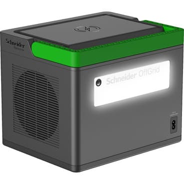 Schneider OffGrid Portable Power Station 730, 738Wh, 230V, 2x Schuko, LCD, Wireless Charger
