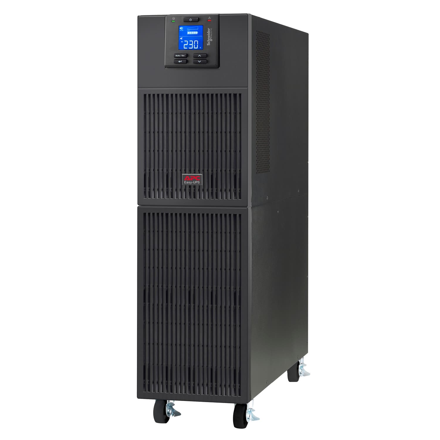 APC Easy UPS On-Line, 6kVA/6kW, Tower, 230V, Hard wire 3-wire(1P+N+E) outlet, Intelligent Card Slot, LCD