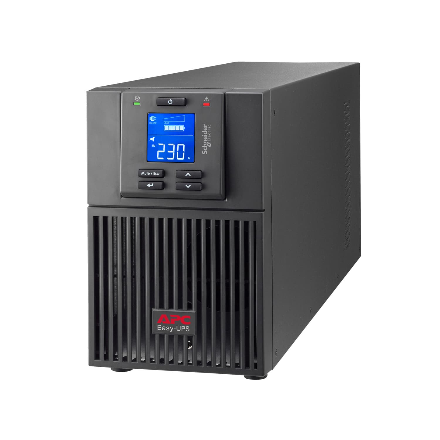 APC Easy UPS On-Line, 1000VA/800W, Tower, 230V, 3x IEC C13 outlets, Intelligent Card Slot, LCD