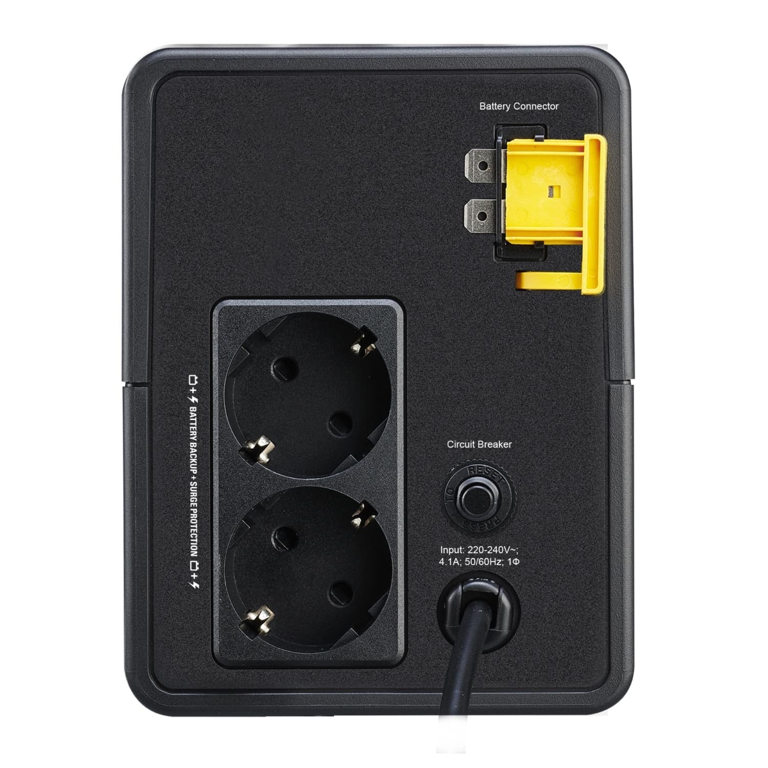BVX 700VA, 230V, AVR, USB Charging, Schuko Sockets